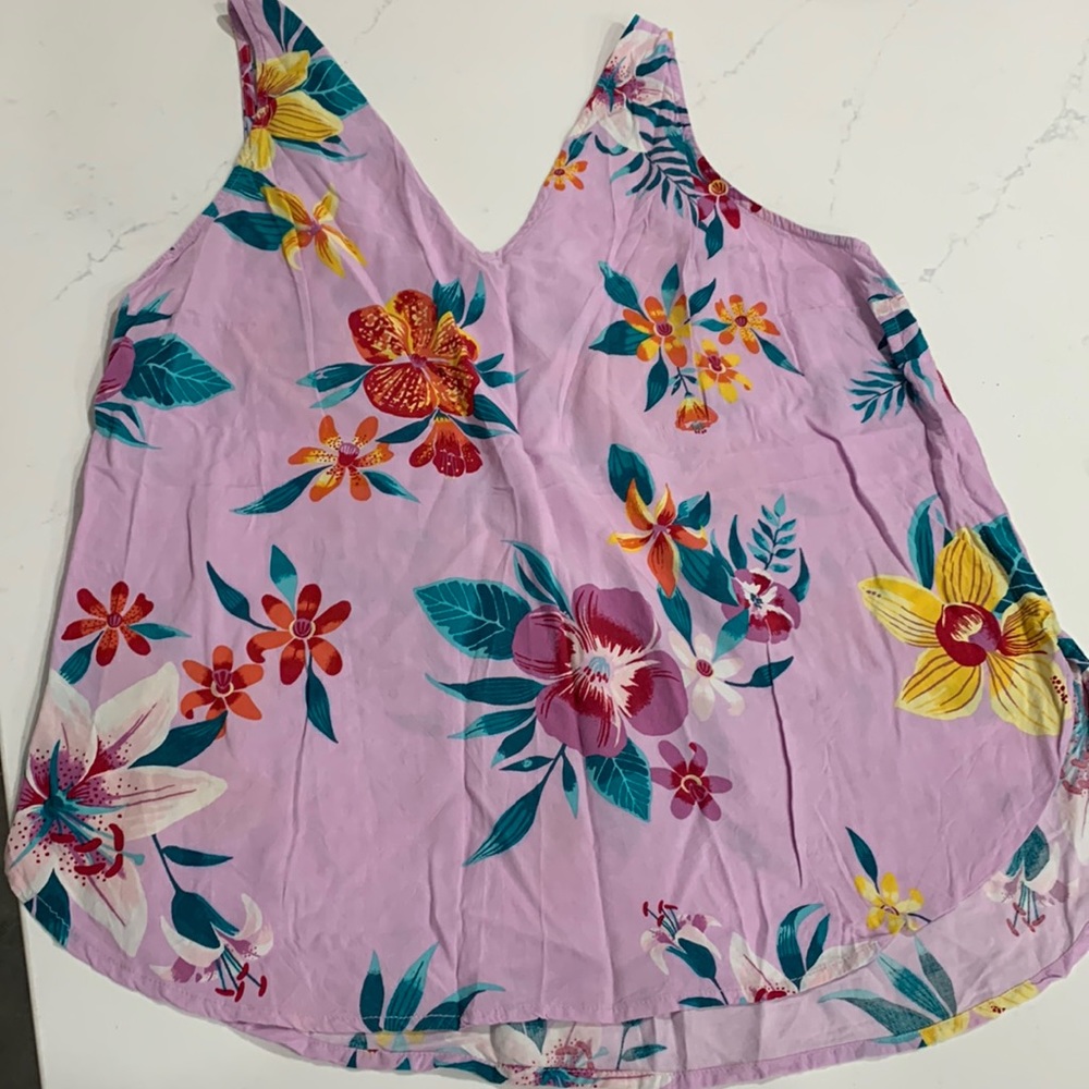 Hawaii tank top lavender
